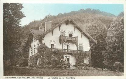 CPA FRANCE 38 "Saint Geoire en Valdaine, le chalet de la Pajotière"