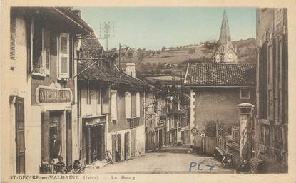 CPA FRANCE 38 "Saint Geoire en Valdaine, le bourg"