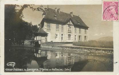CPSM FRANCE 38 "Saint Geoire en Valdaine, château de Longpra"