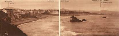 CPA PANORAMIQUE FRANCE 64 "Biarritz"