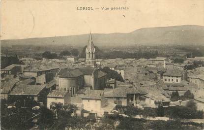 / CPA FRANCE 26 "Loriol, vue générale" 