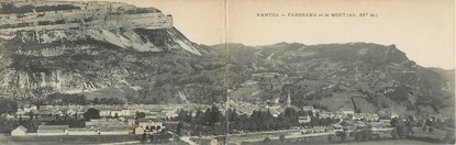 CPA PANORAMIQUE FRANCE 01 "Nantua, panorama et le Mont"