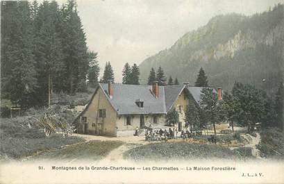 CPA FRANCE 38 "Les Charmettes, la maison forestière"