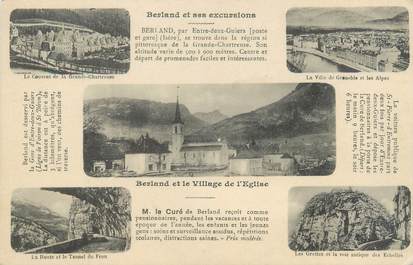 CPA FRANCE 38 "Berland et ses excursions"