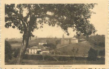 CPA FRANCE 38 "Lieudieu, le village"