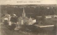 38 Isere CPA FRANCE 38 "Meyrieu, l'église et la Roche"