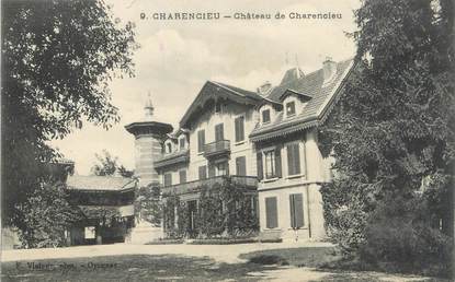 CPA FRANCE 38 "Charancieu, château de Charancieu "