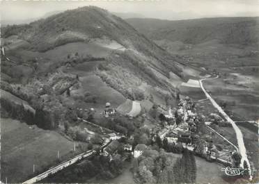 CPSM FRANCE 38 "Massieu, vue panoramique aérienne"