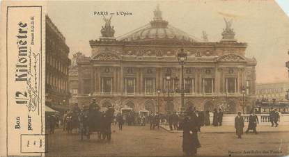 CPA PANORAMIQUE FRANCE 75002 "Paris l'opéra"