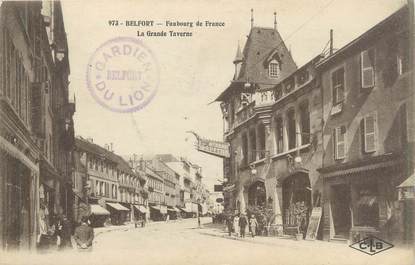 CPA FRANCE 90 "Belfort, la grande Taverne"