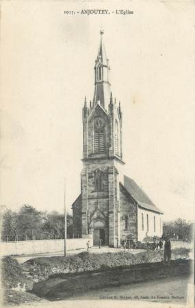 CPA FRANCE 90 "Anjoutey, l'église "