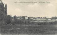 38 Isere CPA FRANCE 38 "Saint Pierre de Bressieux, l'étang et l'usine"