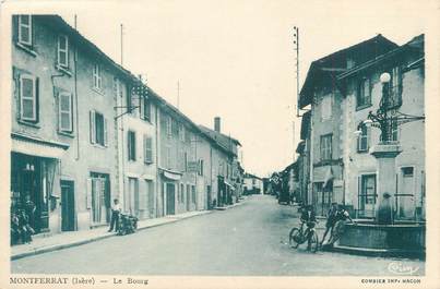 CPA FRANCE 38 "Montferrat, le Bourg"