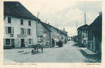 CPA FRANCE 38 "Montferrat, le bourg "