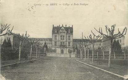 / CPA FRANCE 19 "Brive, collège et école publique"