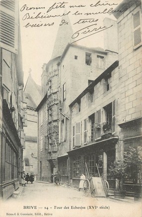 / CPA FRANCE 19 "Brive, Tour des Echevins"