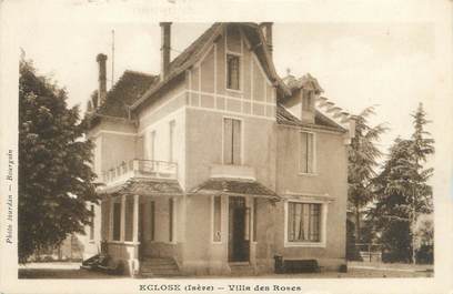 CPA FRANCE 38 "Eclose, villa des Roses"