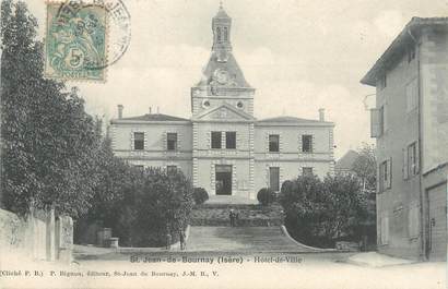 CPA FRANCE 38 "Saint Jean de Bournay, hôtel de ville "