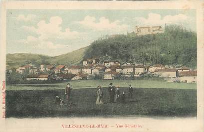 CPA FRANCE 38 "Villeneuve de Marc, vue générale "