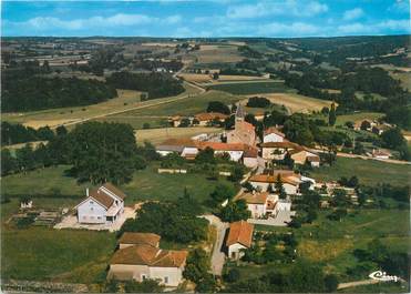 CPSM FRANCE 38 "Villeneuve de Marc, vue générale aérienne"