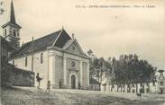 38 Isere CPA FRANCE 38 "Entre Deux Guiers, place de l'église"