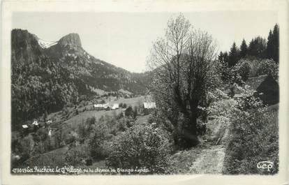 CPSM FRANCE 38 "La Ruchère, le grand village vu du chemin des granges"