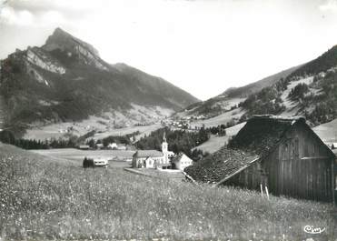 CPSM FRANCE 38 "Saint Hugues de Chartreuse, l'église et le Grand Som"