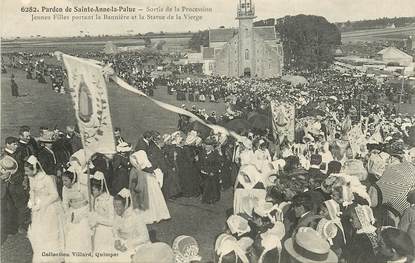 CPA FRANCE 29 "Pardon de Sainte Anne La Palue, Sortie de la Procession"