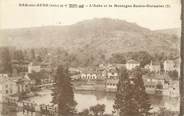 10 Aube CPA FRANCE 10 "Bar sur Aube, l'Aube et la montagne Sainte Germaine"