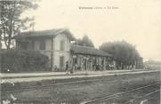 10 Aube CPA FRANCE 10 "Estissac, la gare"