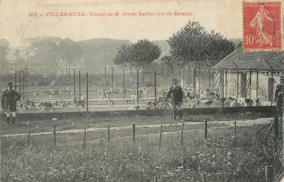 CPA FRANCE 10 "Villenauxe, chenil de M Henri Baillet"