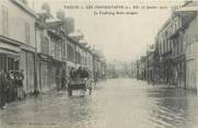 10 Aube CPA FRANCE 10 "Troyes, le Faubourg Saint Jacques" / INONDATION