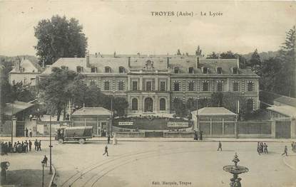 CPA FRANCE 10 "Troyes, le lycée"