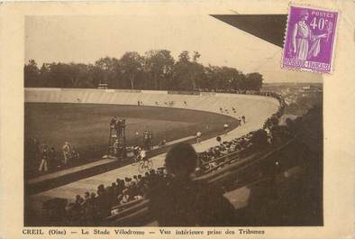 CPA FRANCE 60 "Creil, le stade Vélodrome"