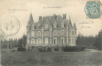 CPA FRANCE 07 "Nos châteaux d'Annonay et ses environs"