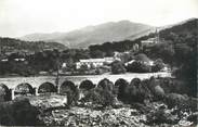 07 Ardeche CPSM FRANCE 07 "La Souche, vue générale, le pont Morand et l'église"