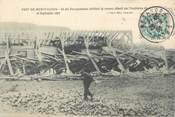 25 Doub CPA FRANCE 25 "Fort de Montfaucon, un des baraquements abritant 35 canons"