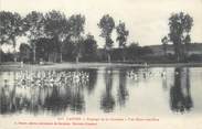 40 Lande CPA FRANCE 40 "Paysage de la Chalosse, une mare aux oies"