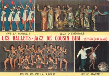 CPSM FRANCE 06 "Nice, les balletes, jazz de cousin Bibi"