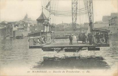 CPA FRANCE 13 "Marseille, nacelle du Transbordeur"