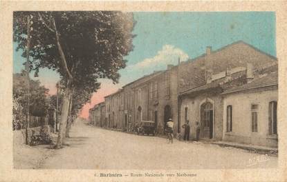 CPA FRANCE 11 "Barbeira, route nationale vers Narbonne"