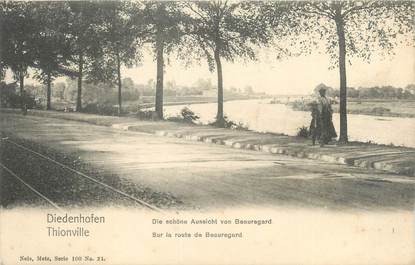 CPA FRANCE 57 "Thionville, sur la route de Beauregard" / Ed. NELS