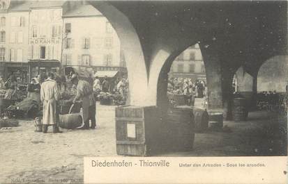 CPA FRANCE 57 "Thionville, sous les arcades" / Ed. NELS