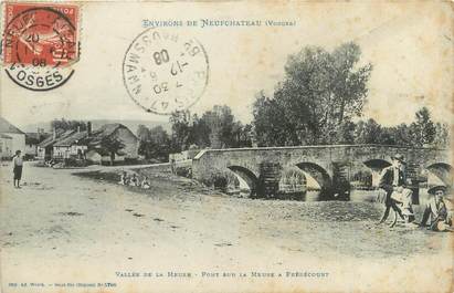 CPA FRANCE 88 "Frébécourt, pont sur la Meuse"