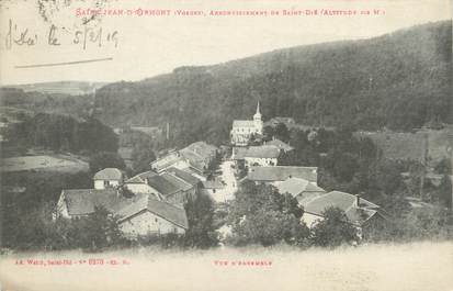 CPA FRANCE 88 "Saint Jean d'Ormont, vue d'ensemble"