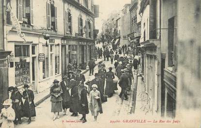 CPA FRANCE 50 "Granville, la rue des juifs"