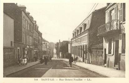 CPA FRANCE 50 "Saint Lo, rue Octave Feuillet"