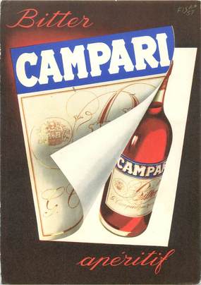 CPSM PUBLICITE / ALCOOL CAMPARI