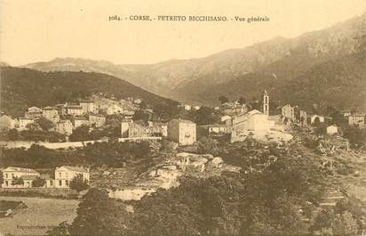 CPA FRANCE 20 "Corse, Petreto Bicchisano, vue générale"