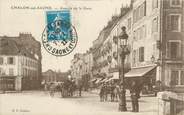 71 SaÔne Et Loire CPA FRANCE 71 "Chalon sur Saone, avenue de la gare"